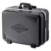 Куфар за инструменти Knipex алуминиев  520x435x290 мм, 30 кг, черен, BIG Twin Move - product - 054 KNP 384