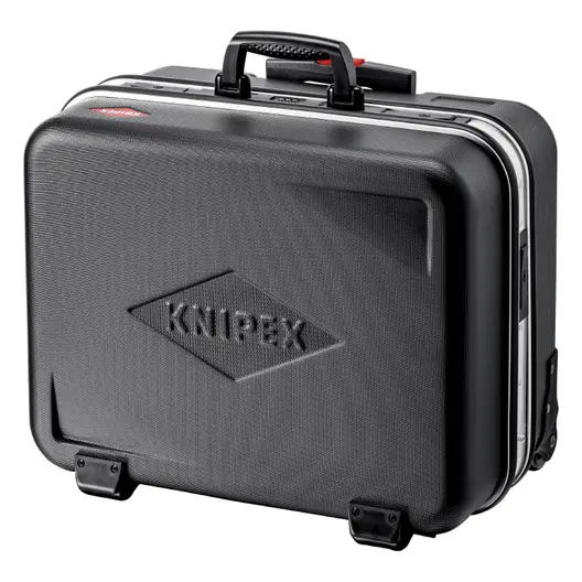 Куфар за инструменти Knipex алуминиев  520x435x290 мм, 30 кг, черен, BIG Twin Move