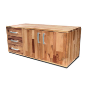 Шкаф Pinie дървен за дърводелски тезгях 1045x500x430 мм, бук - product - 054 PNE 196