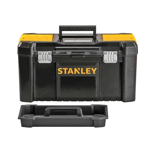 Пластмасов куфар Stanley за инструменти  482x254x250 мм, черен/жълт, STST1-75521