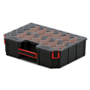 Органайзер за консумативи Kistenberg пластмасов с прегради  390x284x105 мм, черен, Tager - product - 054 TEK 104