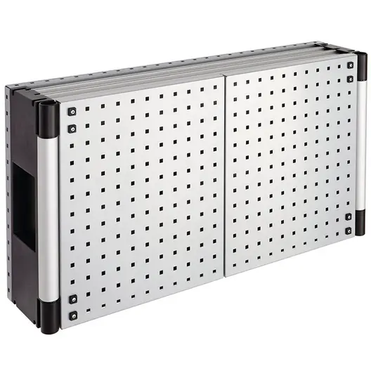 Шкаф Wolfcraft метален за инструменти 960х215х500 мм, 60 кг, сив