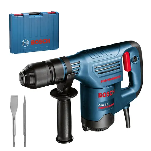 Електрически къртач Bosch  SDS-plus, 650 W, 2.6 J, GSH 3 E