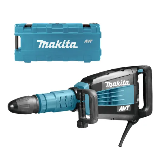 Електрически къртач Makita  SDS-max, 1510 W, 19.9 J, HM1214C
