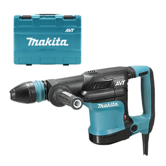 Електрически къртач Makita  SDS-max, 1100 W, 8.1 J, HM0871C