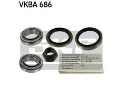 Сачмен лагер SKF за главина с дълбок канал  ф 65х35 мм, 18 мм, VKBA 686 - product - 056 SKF 160