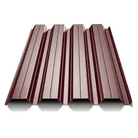 Ламарина студено валцована BalkanSteel с PVC покритие профилна H35 на лист  0.5 x 12 000 x 950 мм, кафяв, RAL 8017