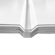 Ламарина студено валцована BalkanSteel с PVC покритие профилна H40 на лист  0.5 x 1000 x 930 мм - product - 057 UTR 182