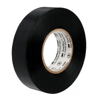 Лента 3M електроизолационна  19 мм, 20 м, черна, PVC, Temflex 1500