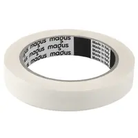 Хартиено тиксо Magus  18 мм, 45 м, бяло