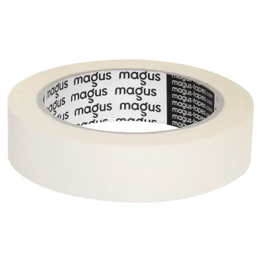 Хартиено тиксо Magus  30 мм, 45 м, бяло