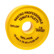 Лента Idronord уплътнителна за резби тефлон, 19 мм, 15 м, бяла - product - 058 BRL 075
