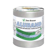 Битумна хидроизолационна лента Den Braven с алуминиево фолио  150 мм, 10 м, сива, Zwaluw Aluband - product - 058 DBR 163