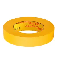 Маскиращо тиксо Atlas tapes термоустойчиво  19 мм, 45 м, жълто, Graffit Auto Professional 9202 WR