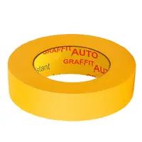 Маскиращо тиксо Atlas tapes термоустойчиво  25 мм, 45 м, жълто, Graffit Auto Professional 9202 WR