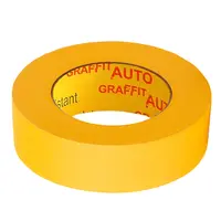 Маскиращо тиксо Atlas tapes термоустойчиво  30 мм, 45 м, жълто, Graffit Auto Professional 9202 WR