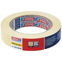 Хартиено тиксо Tesa  25 мм, 50 м, бяло, 4323