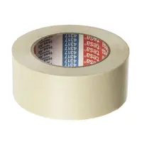 Хартиено тиксо Tesa  50 мм, 50 м, бяло, 4317