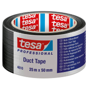 Лента Tesa ремонтна армирана  50 мм, 25 м, черна, Basic 4610 - product - 058 FNA 283