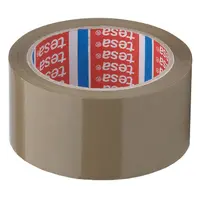 Опаковъчно тиксо Tesa  50 мм, 66 м, кафяво, Solvent 4089