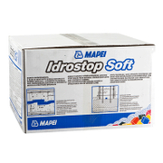 Водонабъбваща хидроизолационна лента Mapei за армировка, гумирана  25x20 мм, 30 м, светлосиня, Idrostop Soft - product - 058 MAP 367
