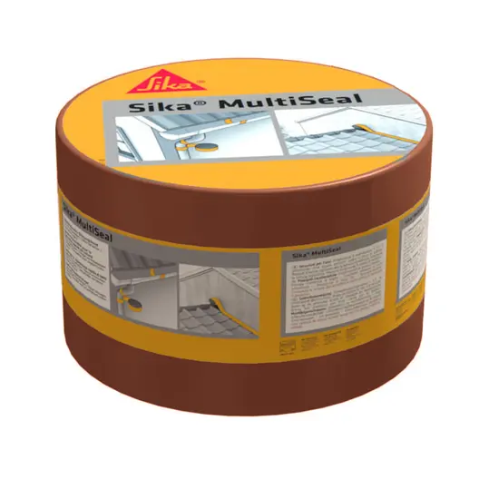 Битумна хидроизолационна лента Sika с алуминиево фолио  75 мм, 10 м, теракота, MultiSeal