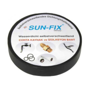 Лента Sun-Fix електроизолационна  19 мм, 10 м, черна, каучукова, Isolation - product - 058 SUN 116