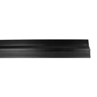 Уплътнителна четка за врата Amig  PVC, 1 м, черна, 4