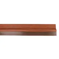 Уплътнителна четка за врата Amig  PVC, 1 м, махагон, 4
