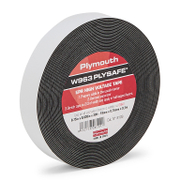 Лента Plymouth електроизолационна  19 мм, 9 м, черна, каучукова, Plysafe W963 - product - 058 TRG 017