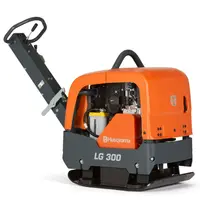 Трамбовка Husqvarna Construction реверсивна бензинова 5300 W, 8.4 к.с., 500 мм, 40 kN, 25 м/мин, LG 300