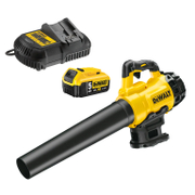 Въздуходувка DeWALT акумулаторна  с 1 батерия и зарядно, 18 V, 5 Ah, 144 м3/ч, DCM562P1 - product - 059 DWT 232