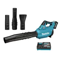 Акумулаторна въздуходувка Makita  с 1 батерия и зарядно, 40 V, 4 Ah, 960 м3/ч, UB001GM101