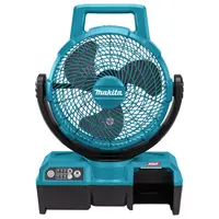 Акумулаторен вентилатор Makita  без батерия и зарядно, 40 V, ф 235 мм, син, CF001GZ