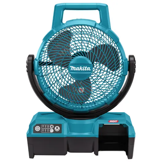 Акумулаторен вентилатор Makita  без батерия и зарядно, 40 V, ф 235 мм, син, CF001GZ
