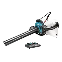 Акумулаторна въздуходувка Makita  с 2 батерии и зарядно, 18 V, 4 Ah, 804 м3/ч, DUB363PT2V