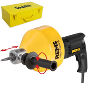 Машина REMS за почистване на тръби и канали електрическа ф 8 мм, 7.5 м, 550 об./мин, Mini Cobra A - product - 059 RMS 255