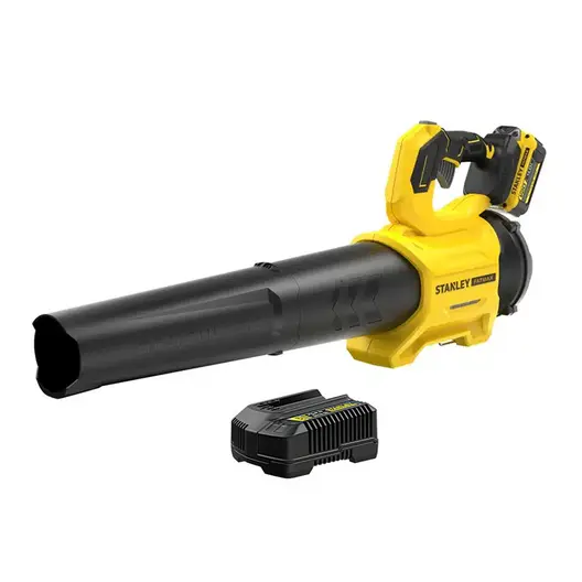 Акумулаторна въздуходувка Stanley  с 1 батерия и зарядно, 18 V, 4 Ah, 696 м3/ч, SFMCBL730M1