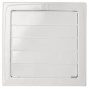 Решетка вентилационна Antic Kosta квадратна метална с подвижни ламели  ф 100, 150х150 мм, бяла, C.3.8 - product - 061 ANC 826