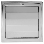 Решетка вентилационна Antic Kosta квадратна метална с подвижни ламели  ф 100, 150х150 мм, цинк, C.3.8 - product - 061 ANC 827