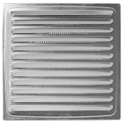 Решетка вентилационна Antic Kosta квадратна метална за стена  ф 100, 150х150 мм, цинк, C.3.4 - product - 061 ANC 823