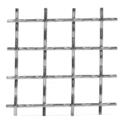 Платно оградно телено Tosita плетено черно  ф 4 мм, 1x2 м, 40x40 мм - product - 061 BIP 088