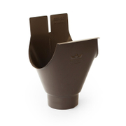 Казанче водосточно K&J&G за улук от поцинкована ламарина  ф 100х0.5 мм, кафяво, кръгло - product - 061 BSN 469