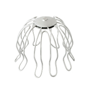 Розетка Italprofili телена топка за воронка  ф 60/120 мм, цинк - product - 061 BSN 485