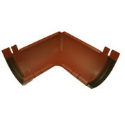 Ъгъл Bravo вътрешен за улук от ламарина  140х0.5 мм, 90 °, керамик мат, Bel Rain - product - 061 BRH 755