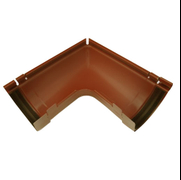 Ъгъл Bravo външен за улук от ламарина  140х0.5 мм, 90 °, керамик мат, Bel Rain - product - 061 BRH 753