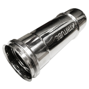 Димоотвод Atritube прав едностенен  ф 180х250 мм, EX-304-LP - product - 061 DTR 352