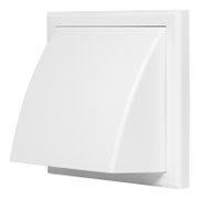 Решетка вентилационна Vents правоъгълна PVC  187x187 мм, бяла, MV 122 VK - product - 061 DTR 878