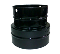 Редукция Roza Email за кюнци  ф 120/130 мм, черен гланц - product - 061 EMI 770