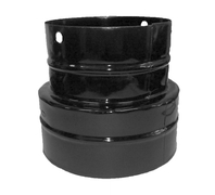 Редукция Roza Email за кюнци  ф 150/130 мм, черен мат - product - 061 EMI 773